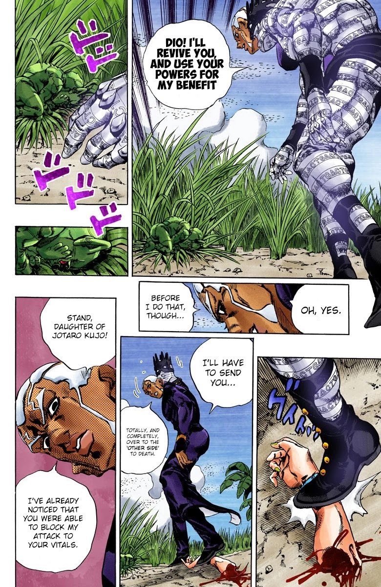 JoJo's Bizarre Adventure Part 6 - Stone Ocean (Official Colored) chapter 93 page 3