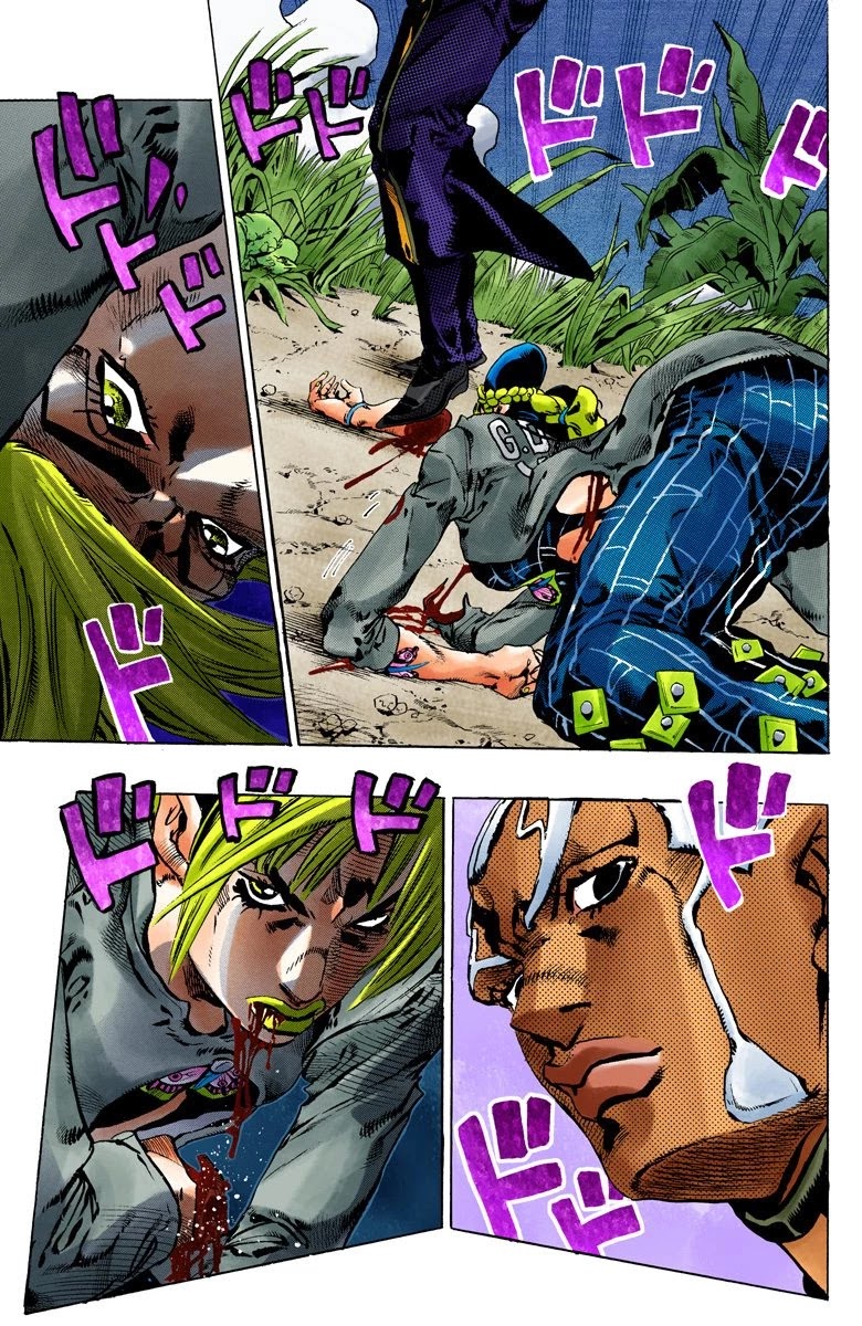 JoJo's Bizarre Adventure Part 6 - Stone Ocean (Official Colored) chapter 93 page 4