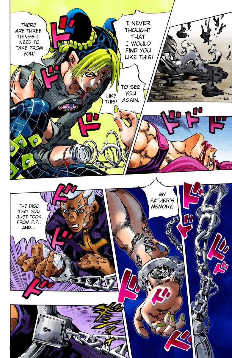 JoJo's Bizarre Adventure Part 6 - Stone Ocean (Official Colored) chapter 93 page 7