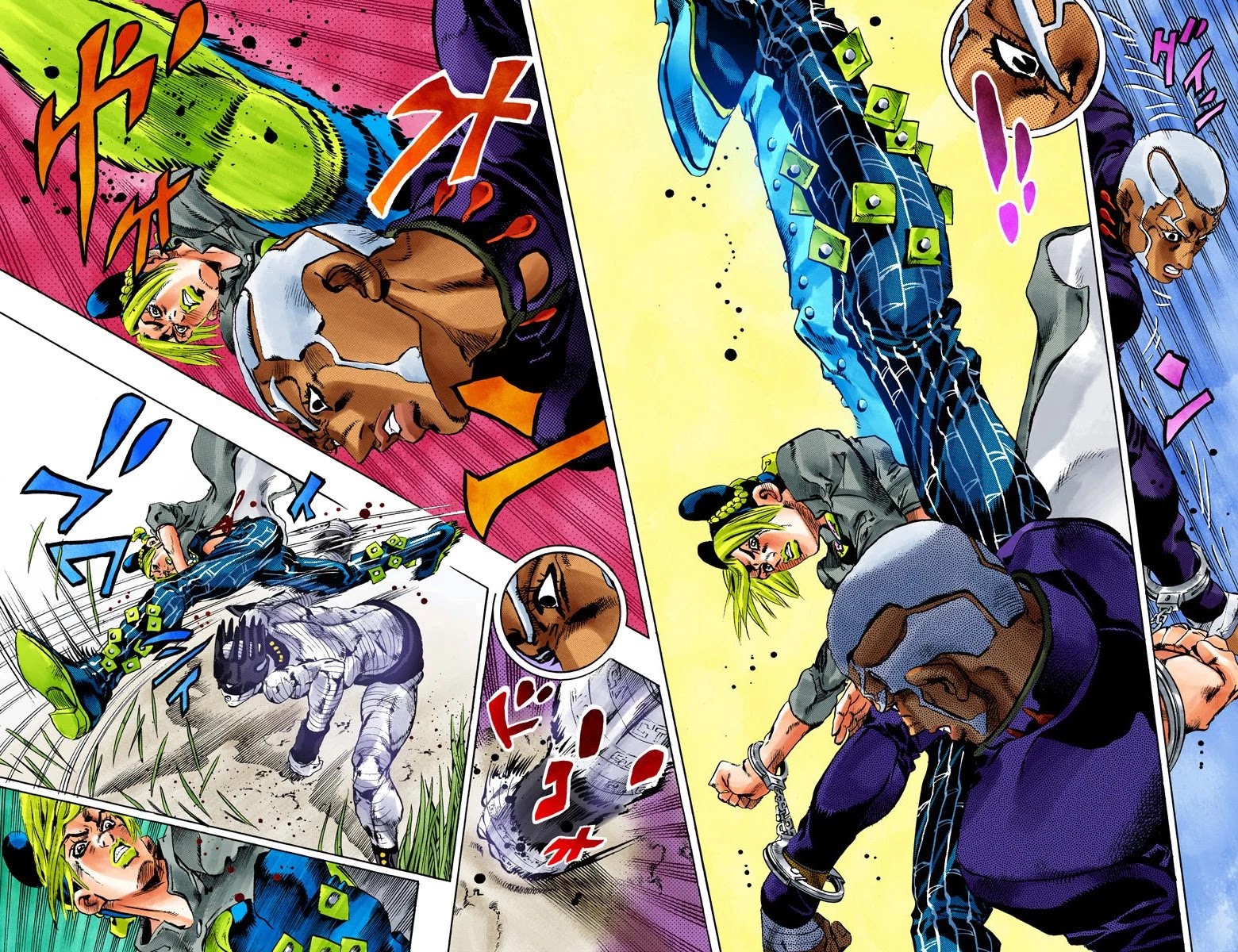 JoJo's Bizarre Adventure Part 6 - Stone Ocean (Official Colored) chapter 93 page 9