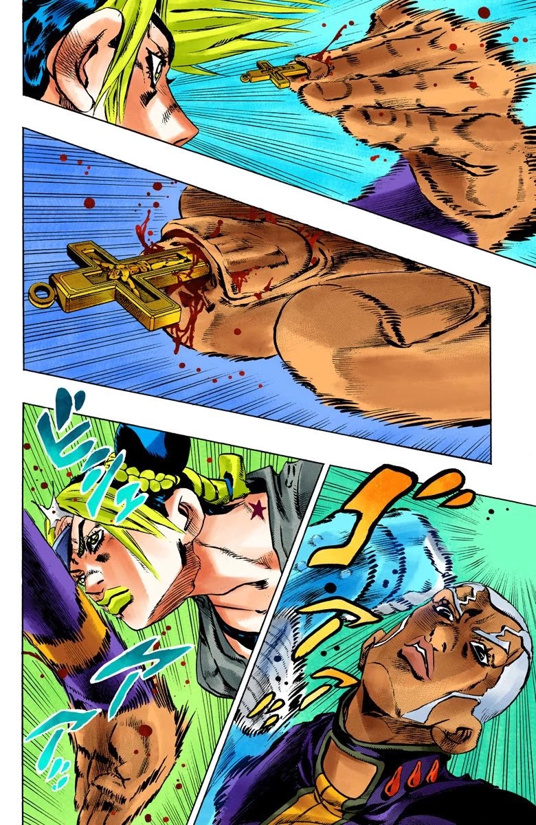 JoJo's Bizarre Adventure Part 6 - Stone Ocean (Official Colored) chapter 94 page 10