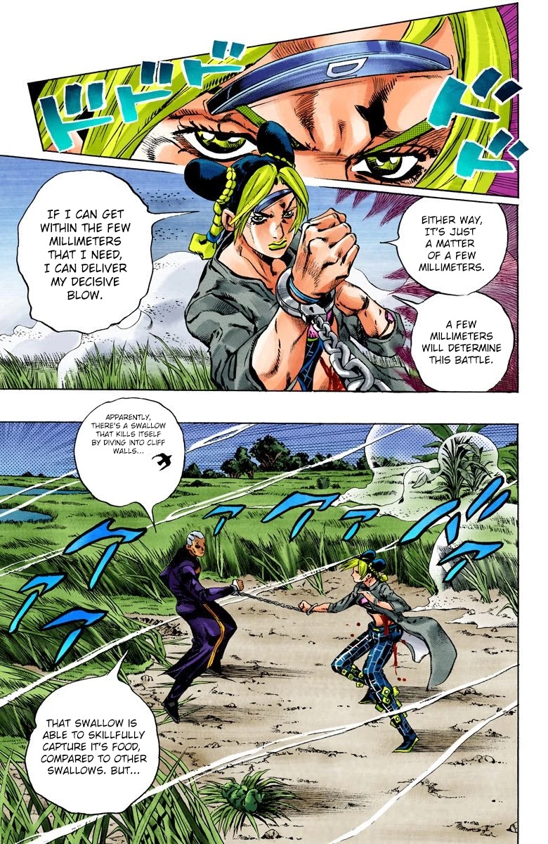 JoJo's Bizarre Adventure Part 6 - Stone Ocean (Official Colored) chapter 94 page 7