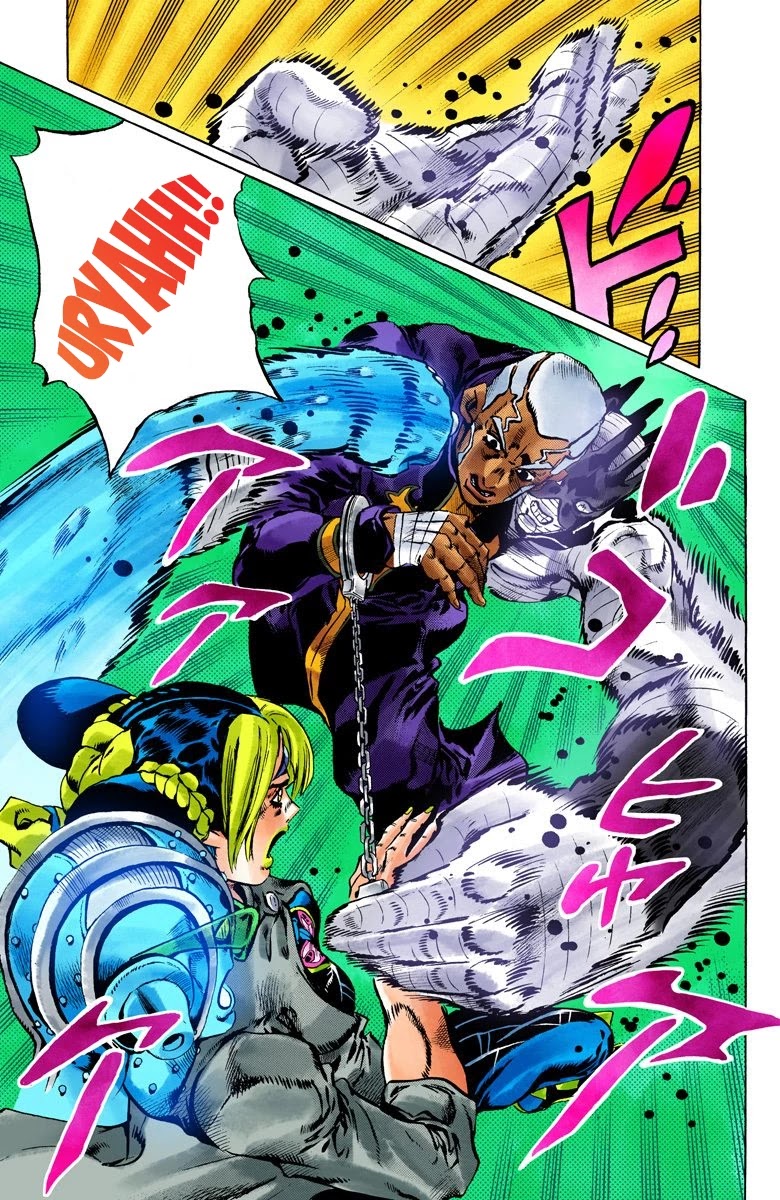 JoJo's Bizarre Adventure Part 6 - Stone Ocean (Official Colored) chapter 94 page 9