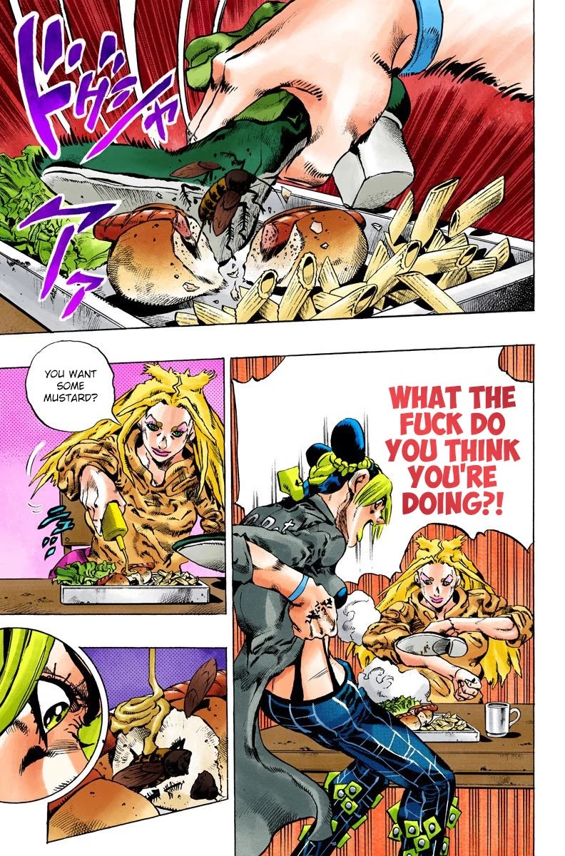 JoJo's Bizarre Adventure Part 6 - Stone Ocean (Official Colored) chapter 98 page 10