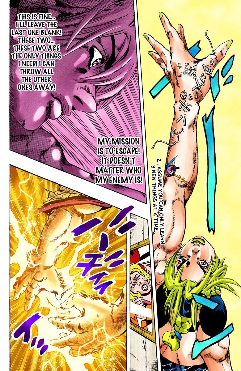 JoJo's Bizarre Adventure Part 6 - Stone Ocean (Official Colored) chapter 98 page 17