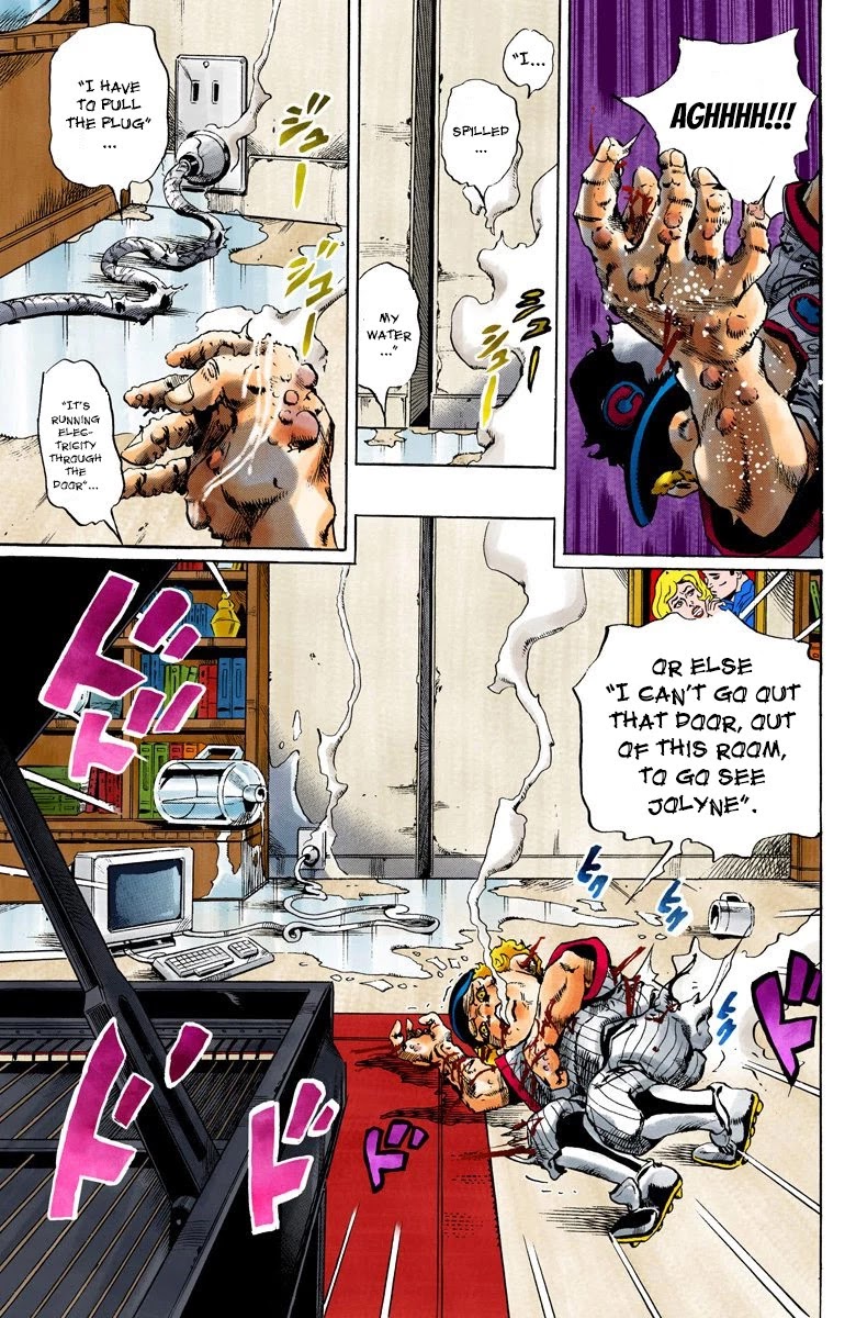 JoJo's Bizarre Adventure Part 6 - Stone Ocean (Official Colored) chapter 98 page 18