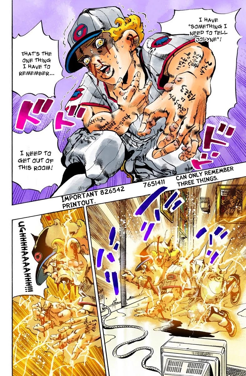 JoJo's Bizarre Adventure Part 6 - Stone Ocean (Official Colored) chapter 98 page 19