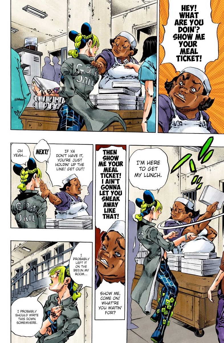 JoJo's Bizarre Adventure Part 6 - Stone Ocean (Official Colored) chapter 98 page 3