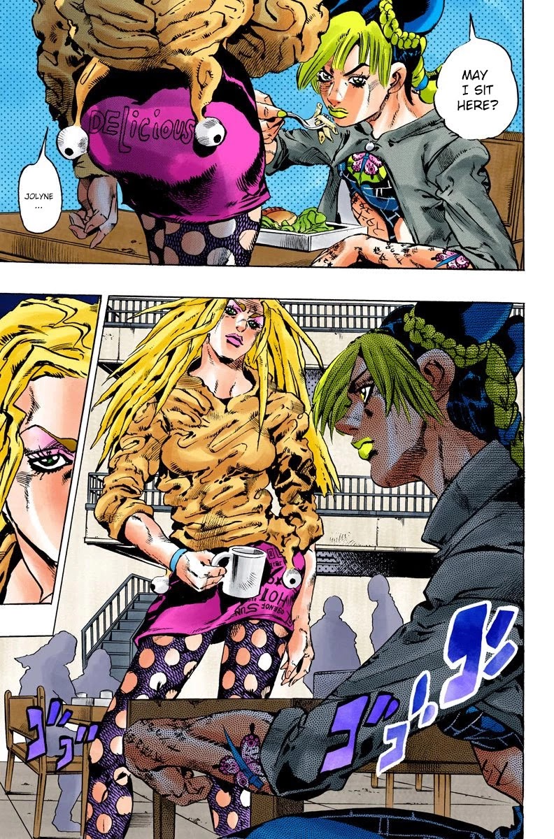 JoJo's Bizarre Adventure Part 6 - Stone Ocean (Official Colored) chapter 98 page 8