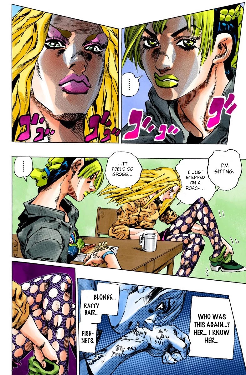 JoJo's Bizarre Adventure Part 6 - Stone Ocean (Official Colored) chapter 98 page 9