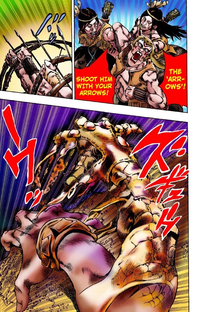 JoJo's Bizarre Adventure Part 7 - Steel Ball Run (Official Colored) chapter 1 page 12
