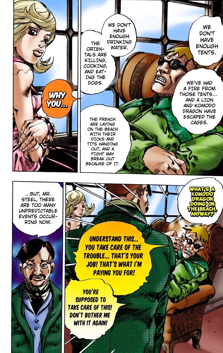 JoJo's Bizarre Adventure Part 7 - Steel Ball Run (Official Colored) chapter 1 page 24