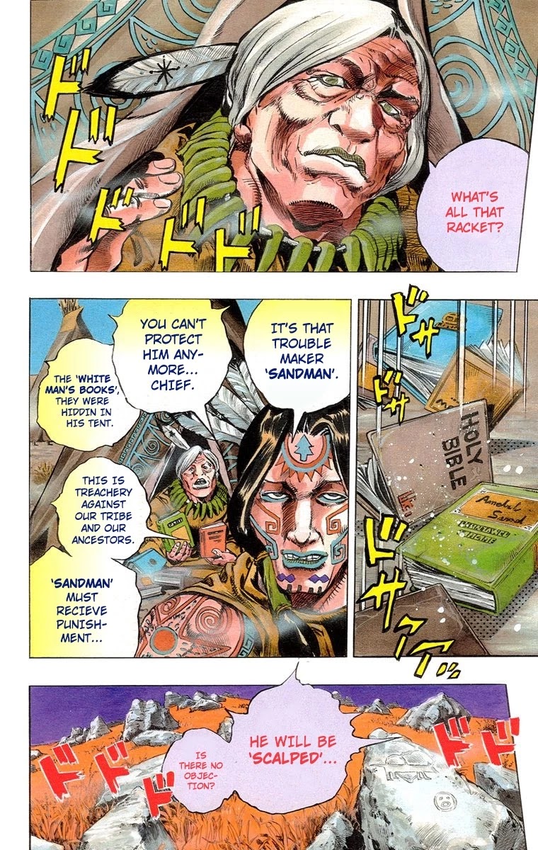 JoJo's Bizarre Adventure Part 7 - Steel Ball Run (Official Colored) chapter 1 page 5