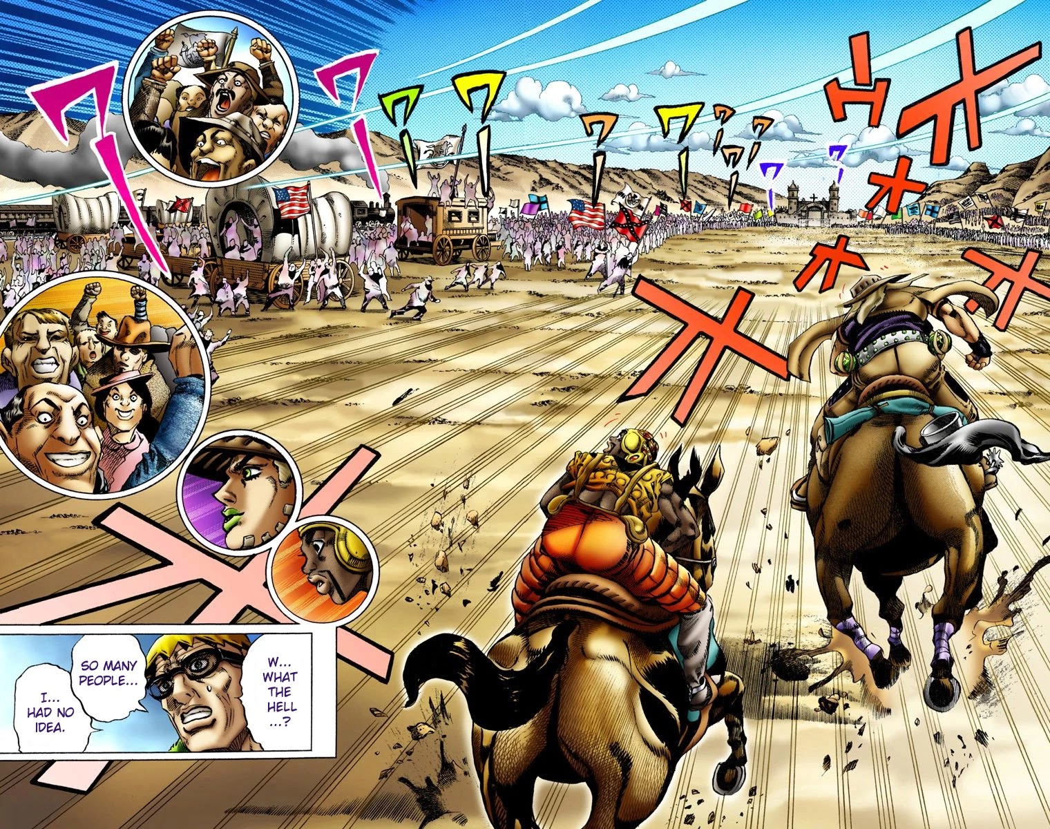 JoJo's Bizarre Adventure Part 7 - Steel Ball Run (Official Colored) chapter 10 page 15