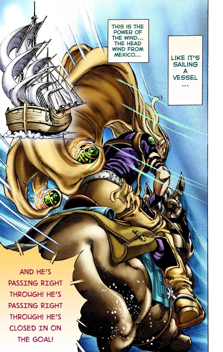 JoJo's Bizarre Adventure Part 7 - Steel Ball Run (Official Colored) chapter 11 page 20