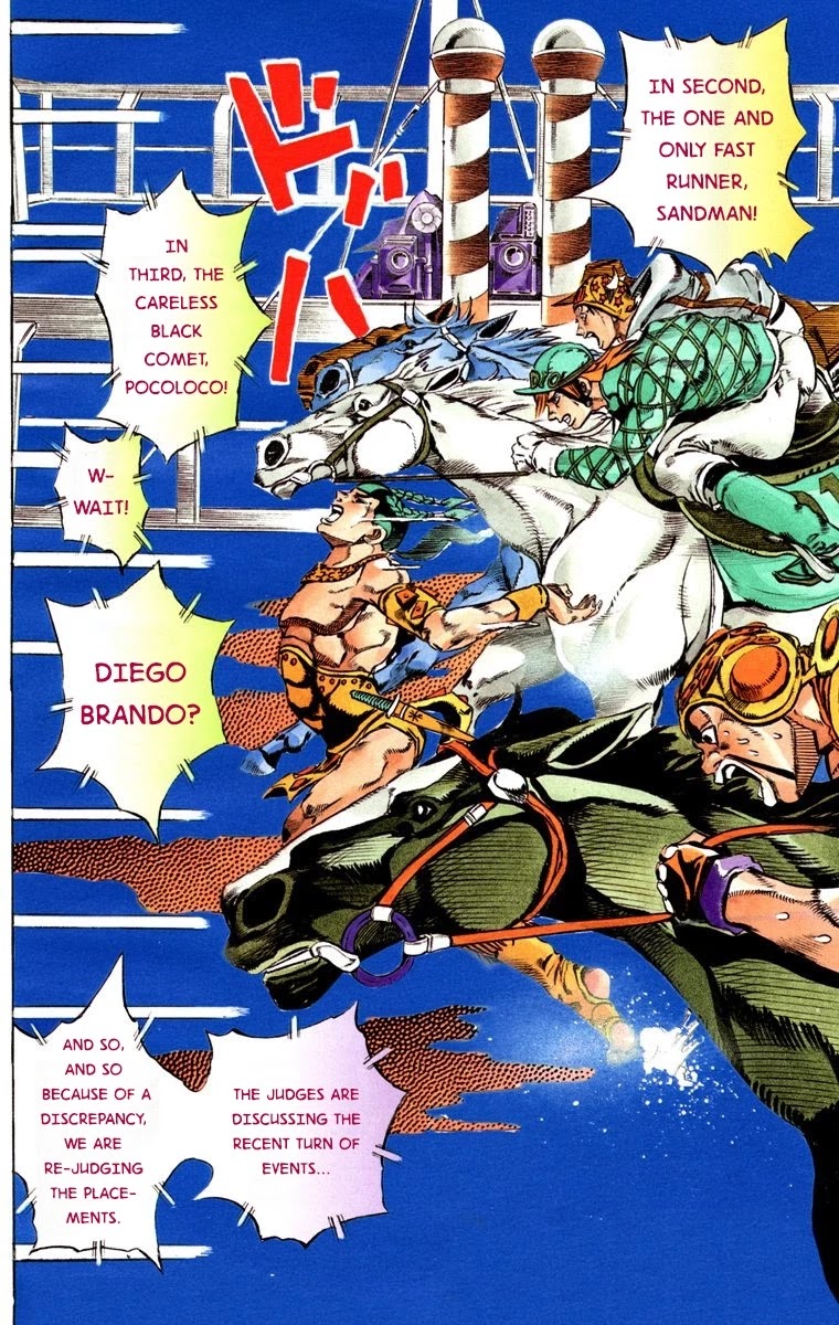 JoJo's Bizarre Adventure Part 7 - Steel Ball Run (Official Colored) chapter 12 page 5