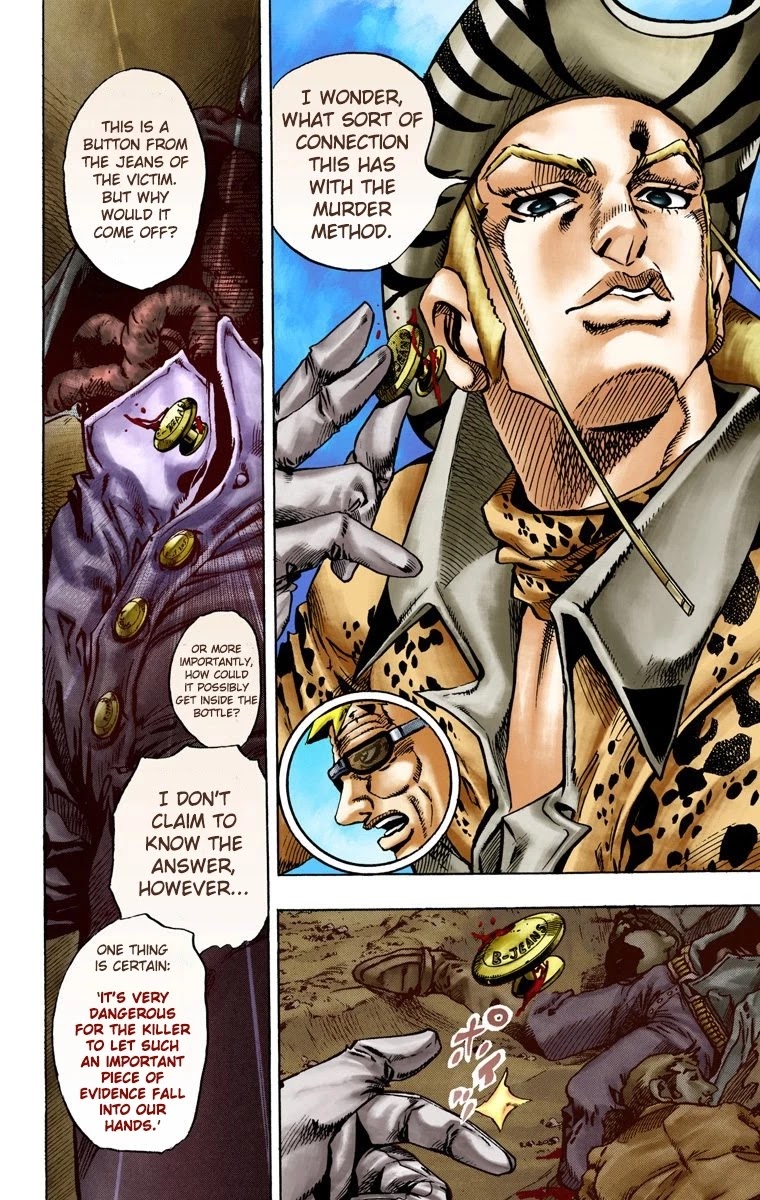 JoJo's Bizarre Adventure Part 7 - Steel Ball Run (Official Colored) chapter 13 page 14