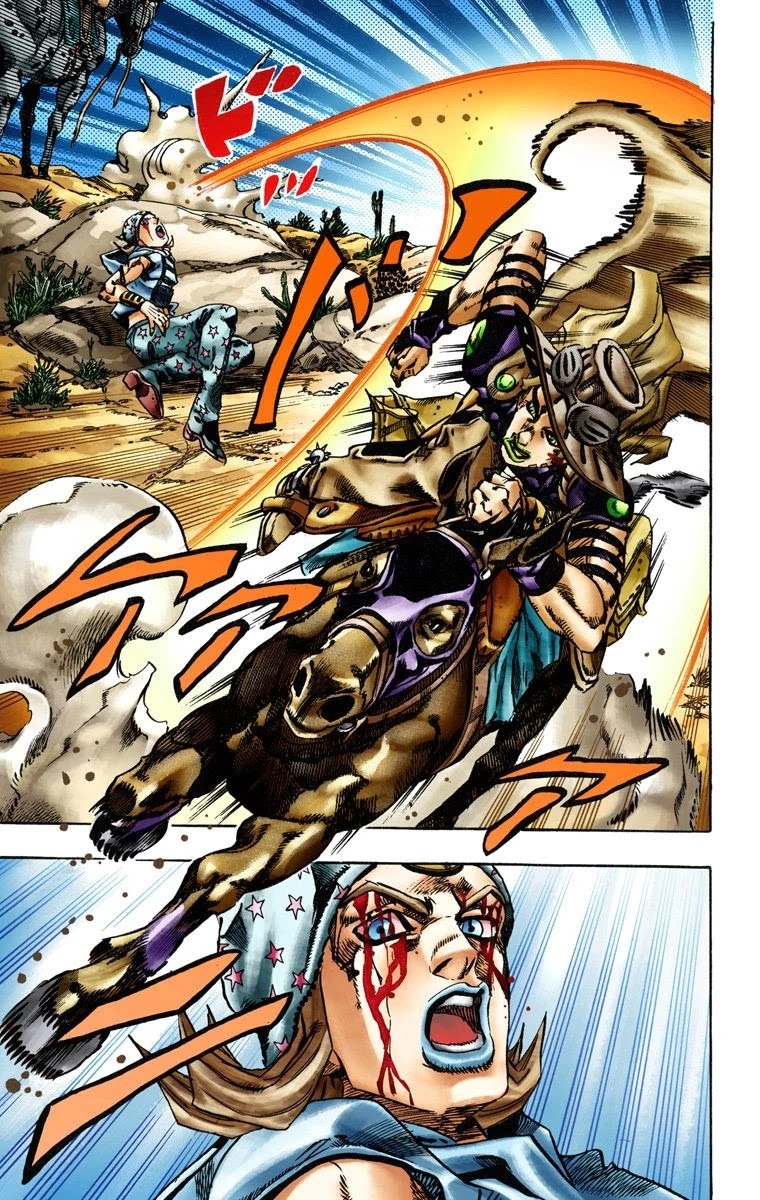 JoJo's Bizarre Adventure Part 7 - Steel Ball Run (Official Colored) chapter 14 page 21