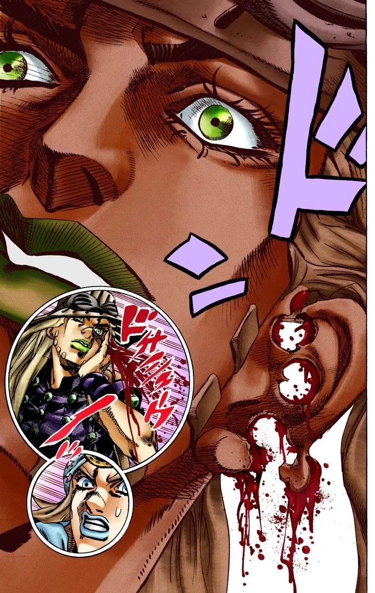 JoJo's Bizarre Adventure Part 7 - Steel Ball Run (Official Colored) chapter 14 page 8