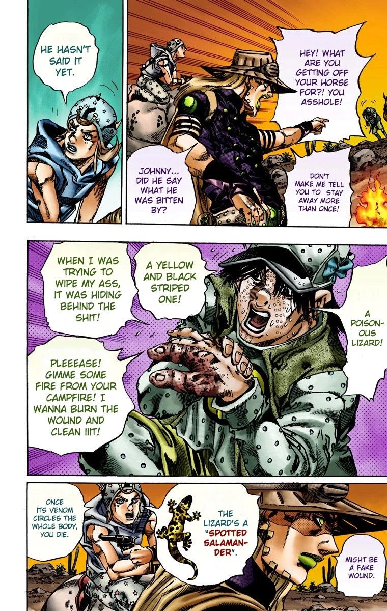 JoJo's Bizarre Adventure Part 7 - Steel Ball Run (Official Colored) chapter 15 page 17