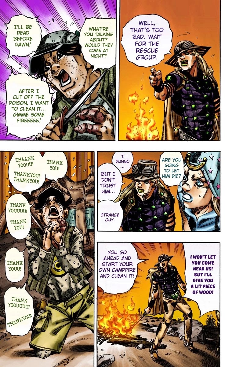 JoJo's Bizarre Adventure Part 7 - Steel Ball Run (Official Colored) chapter 15 page 18