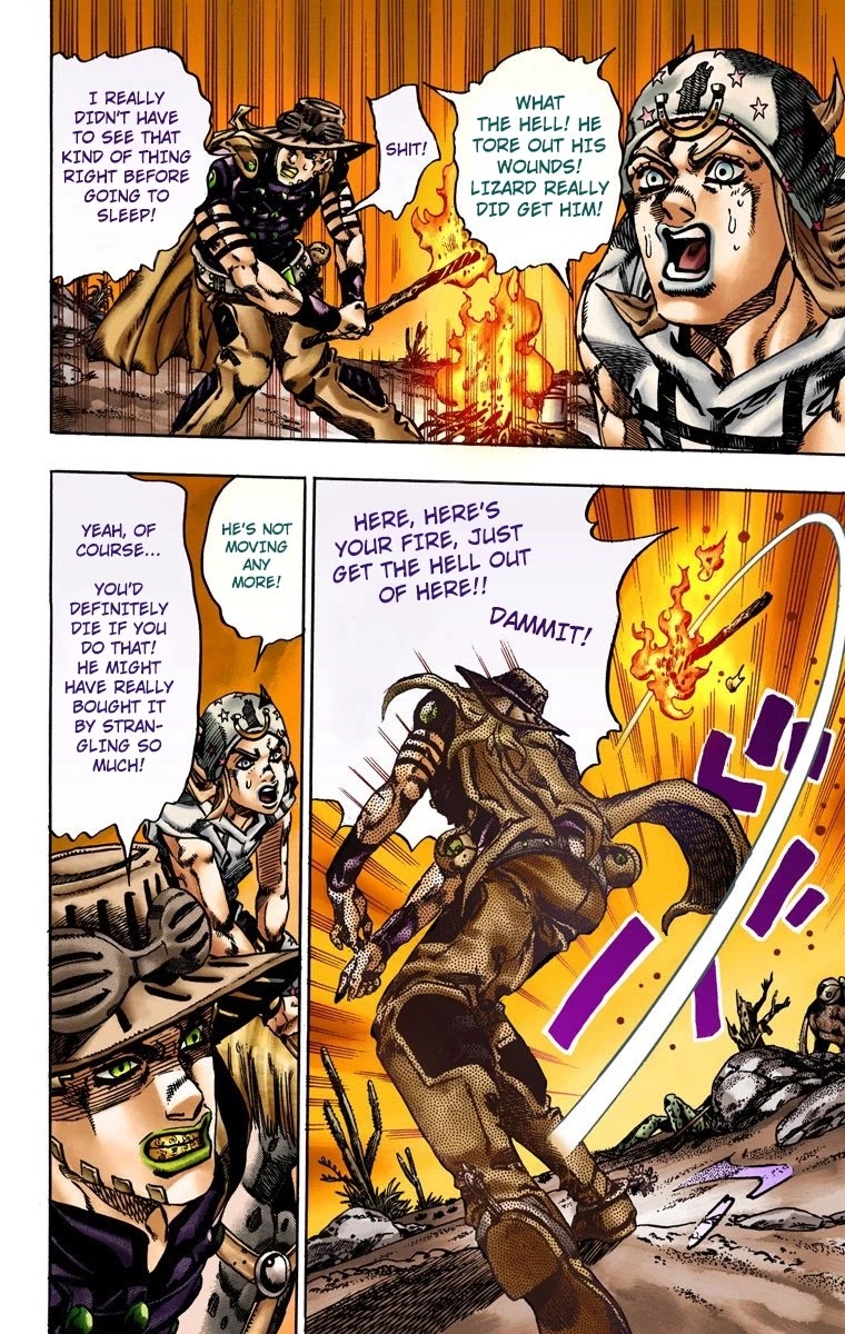 JoJo's Bizarre Adventure Part 7 - Steel Ball Run (Official Colored) chapter 15 page 22