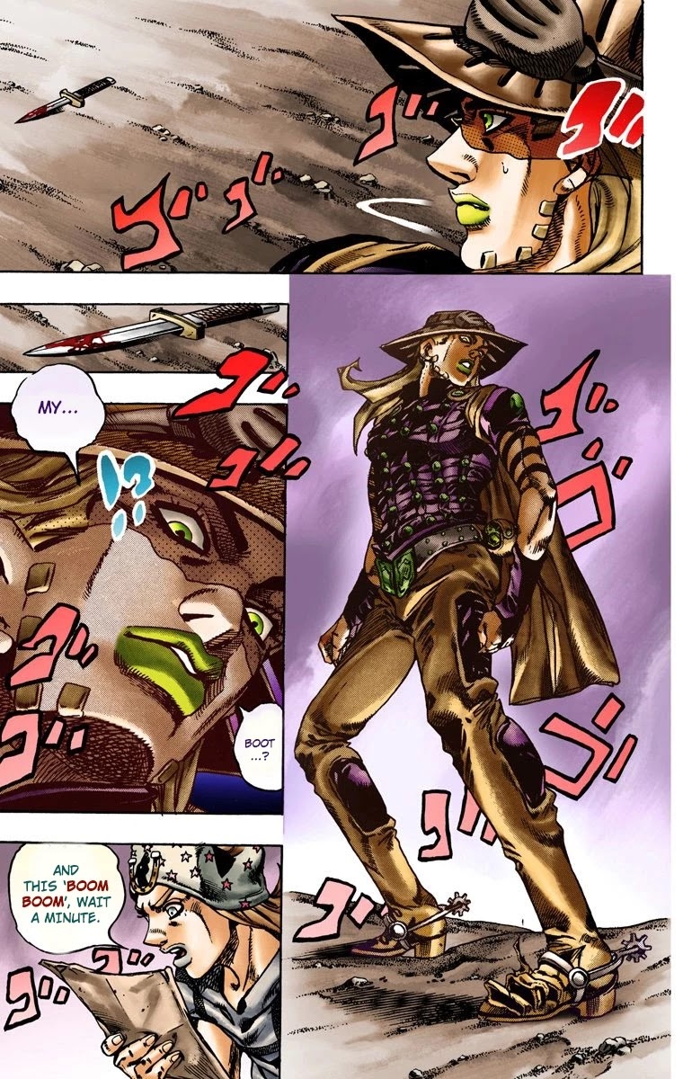 JoJo's Bizarre Adventure Part 7 - Steel Ball Run (Official Colored) chapter 15 page 25