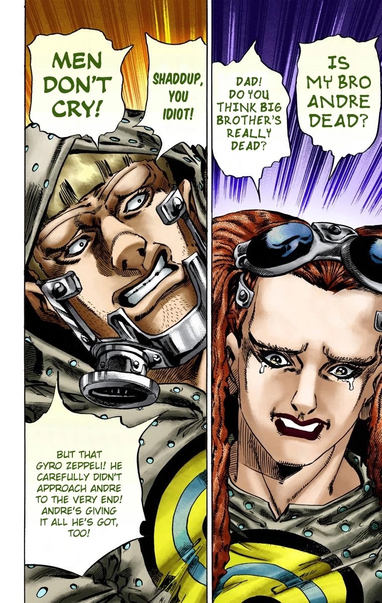 JoJo's Bizarre Adventure Part 7 - Steel Ball Run (Official Colored) chapter 15 page 28