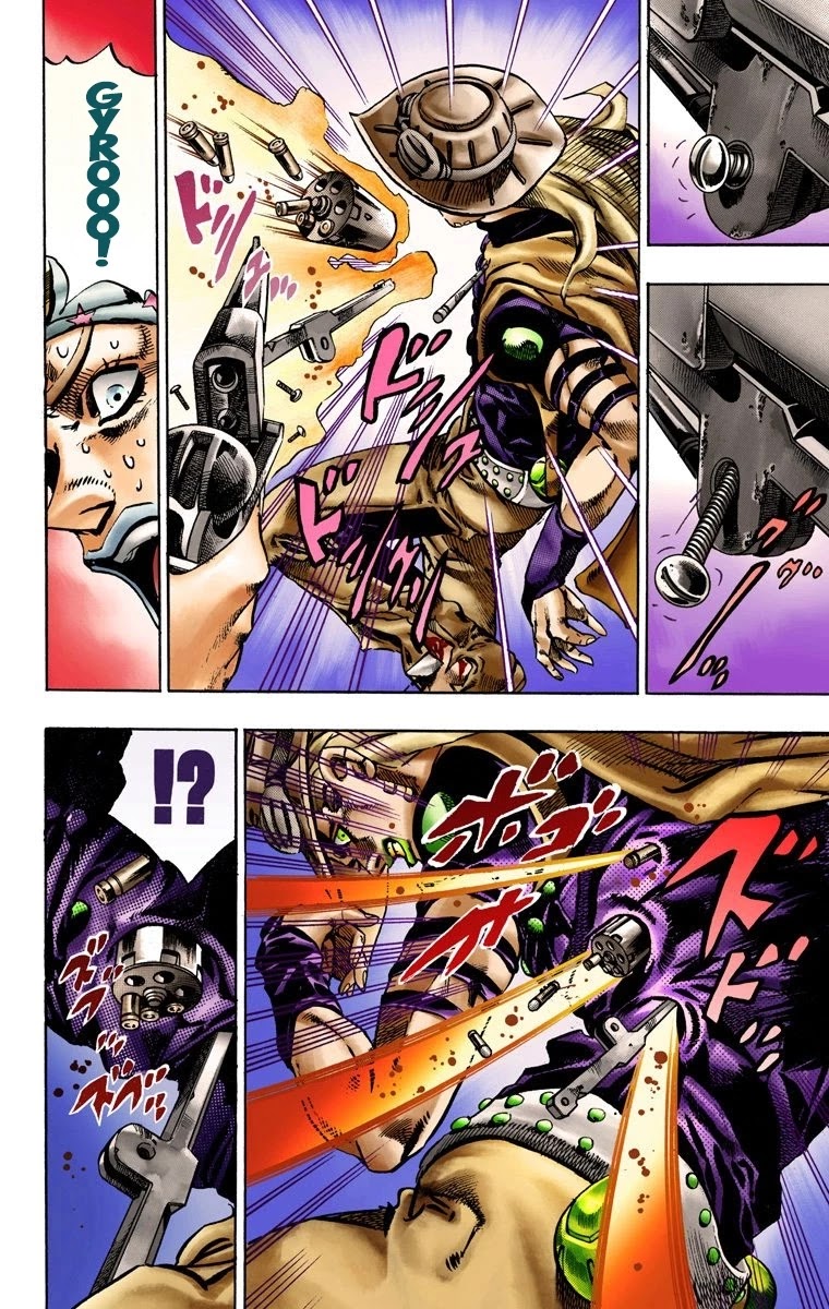 JoJo's Bizarre Adventure Part 7 - Steel Ball Run (Official Colored) chapter 16 page 6