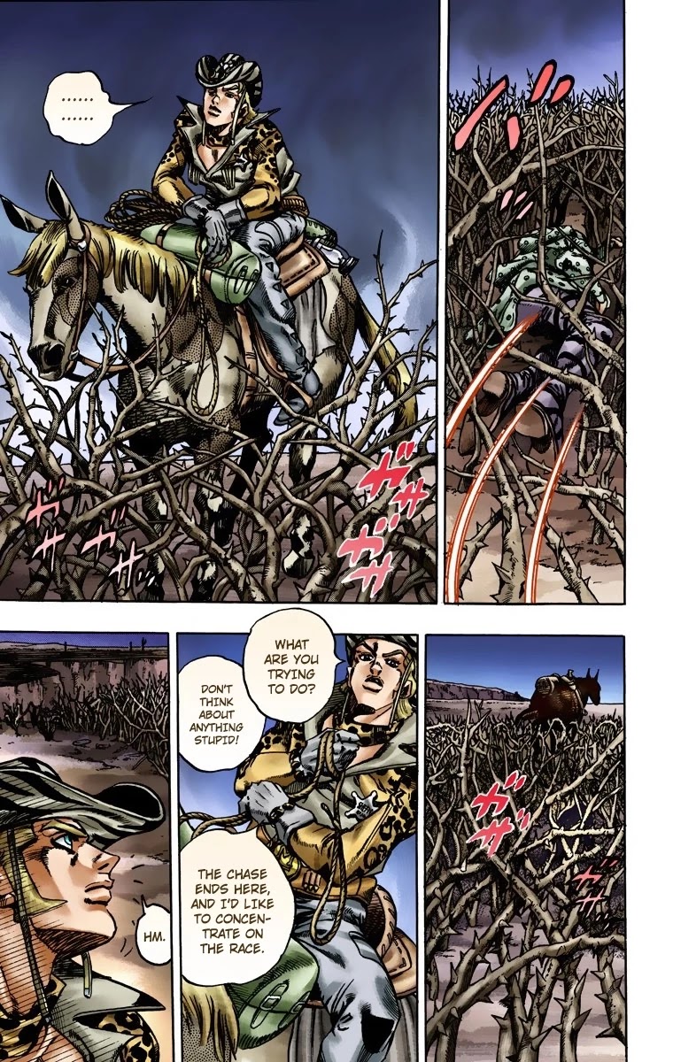 JoJo's Bizarre Adventure Part 7 - Steel Ball Run (Official Colored) chapter 17 page 18