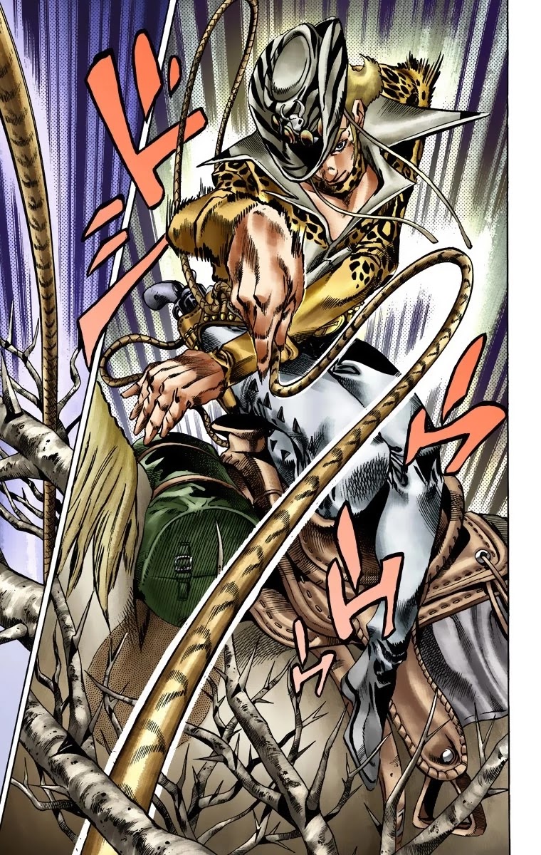 JoJo's Bizarre Adventure Part 7 - Steel Ball Run (Official Colored) chapter 17 page 20