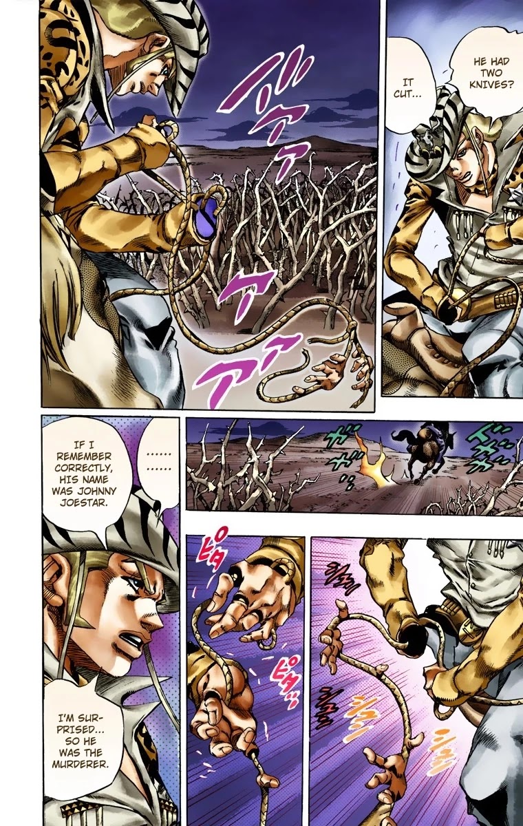 JoJo's Bizarre Adventure Part 7 - Steel Ball Run (Official Colored) chapter 17 page 29