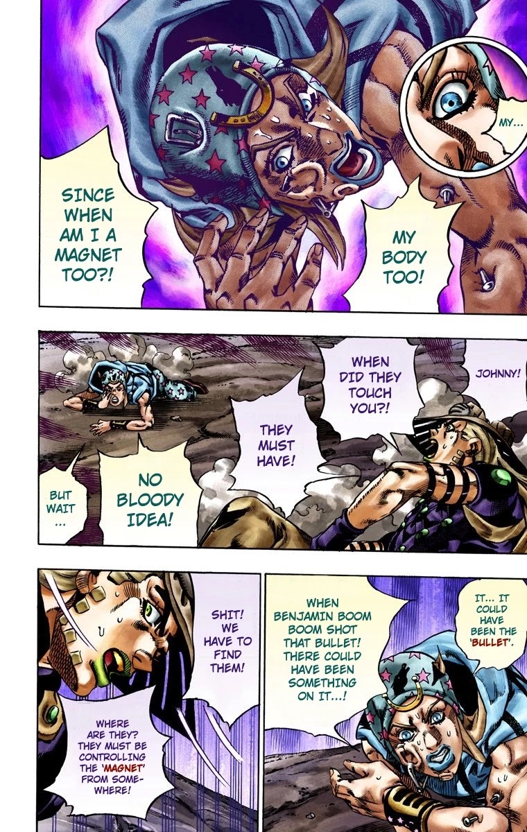 JoJo's Bizarre Adventure Part 7 - Steel Ball Run (Official Colored) chapter 18 page 13