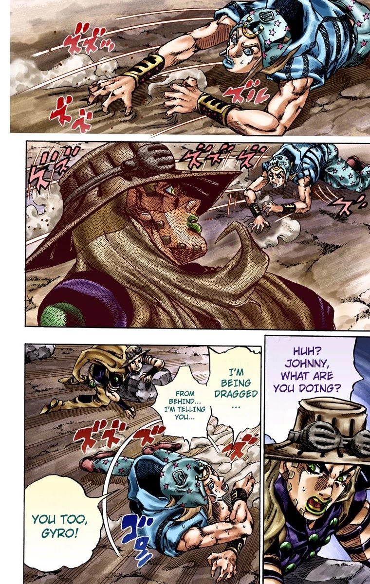 JoJo's Bizarre Adventure Part 7 - Steel Ball Run (Official Colored) chapter 18 page 15