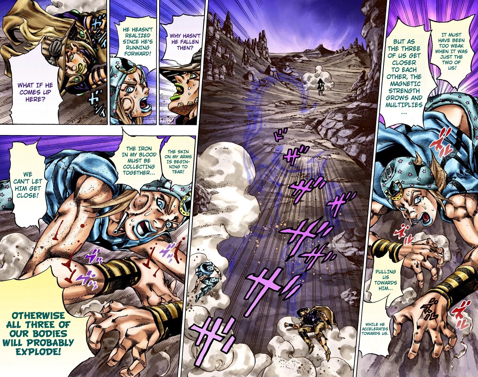 JoJo's Bizarre Adventure Part 7 - Steel Ball Run (Official Colored) chapter 18 page 17