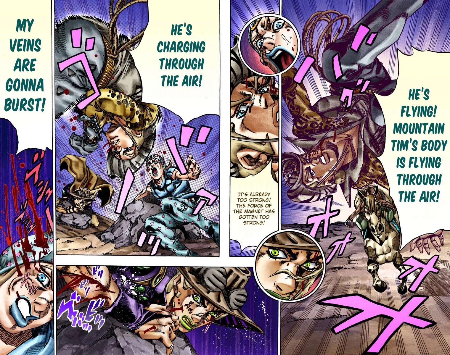 JoJo's Bizarre Adventure Part 7 - Steel Ball Run (Official Colored) chapter 18 page 25