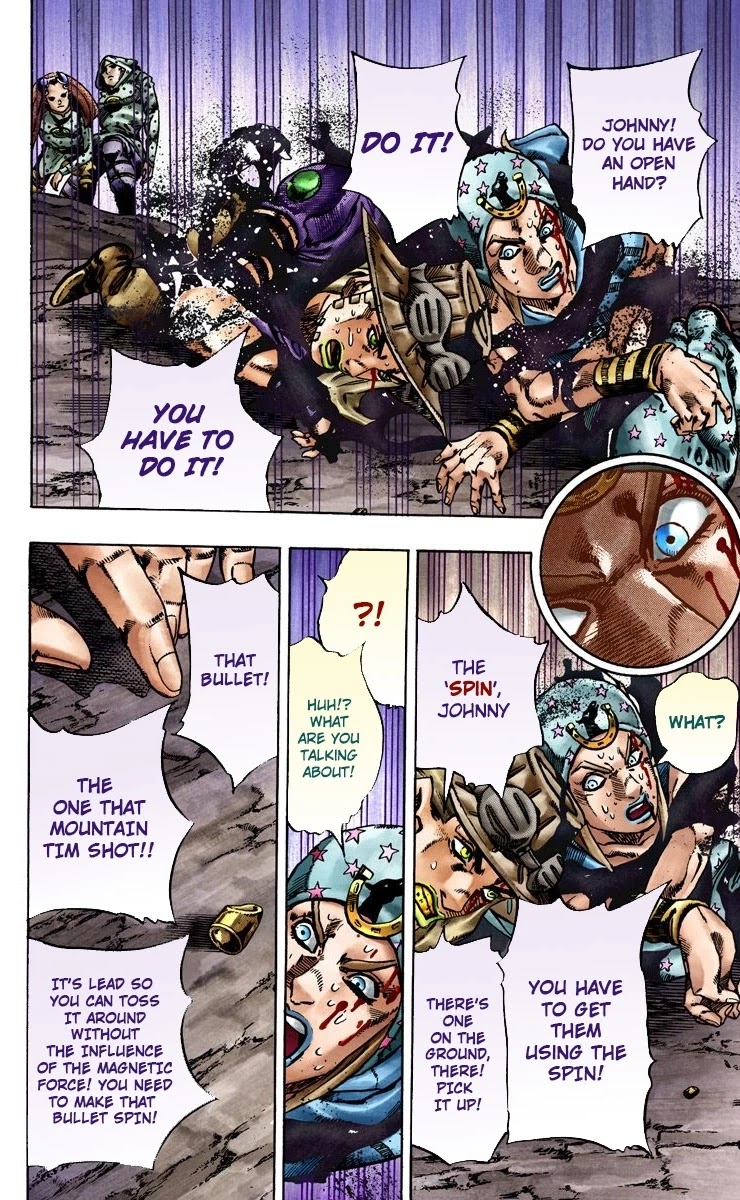 JoJo's Bizarre Adventure Part 7 - Steel Ball Run (Official Colored) chapter 19 page 17
