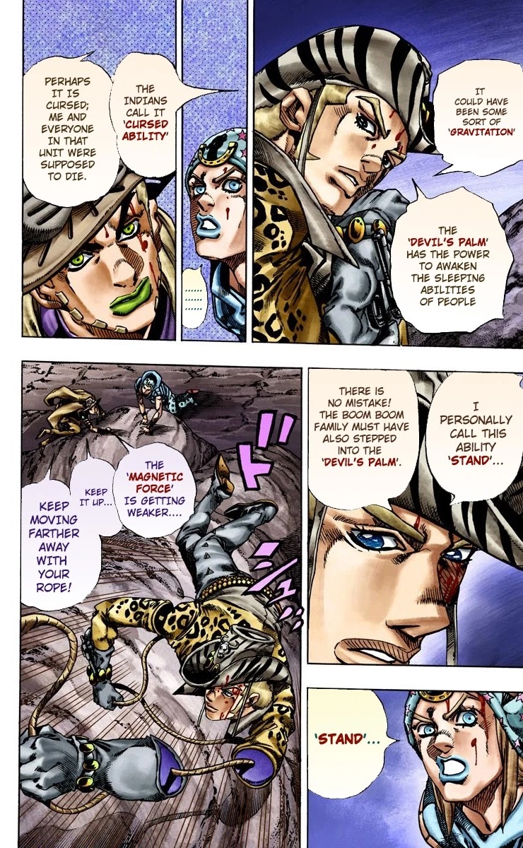 JoJo's Bizarre Adventure Part 7 - Steel Ball Run (Official Colored) chapter 19 page 7