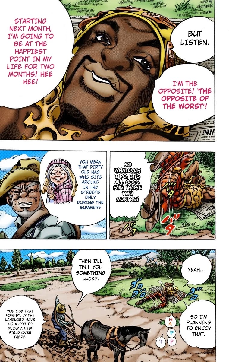 JoJo's Bizarre Adventure Part 7 - Steel Ball Run (Official Colored) chapter 2 page 5