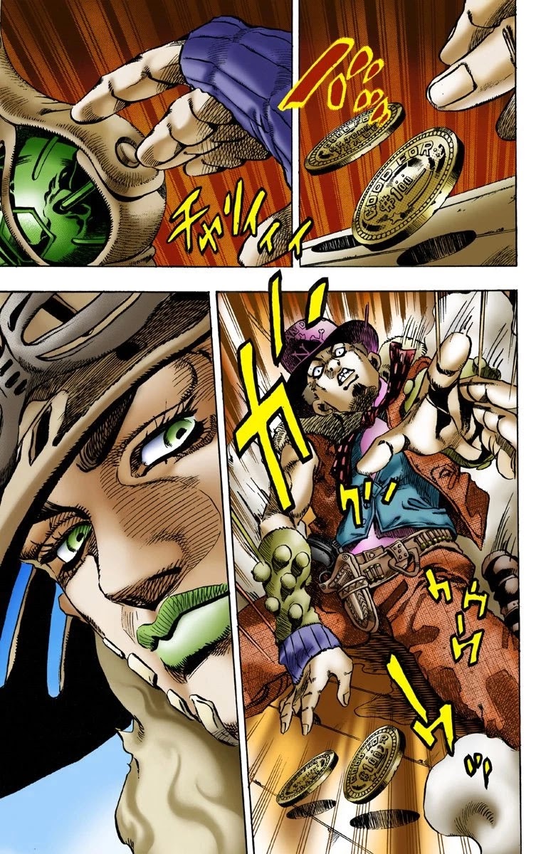 JoJo's Bizarre Adventure Part 7 - Steel Ball Run (Official Colored) chapter 2 page 9