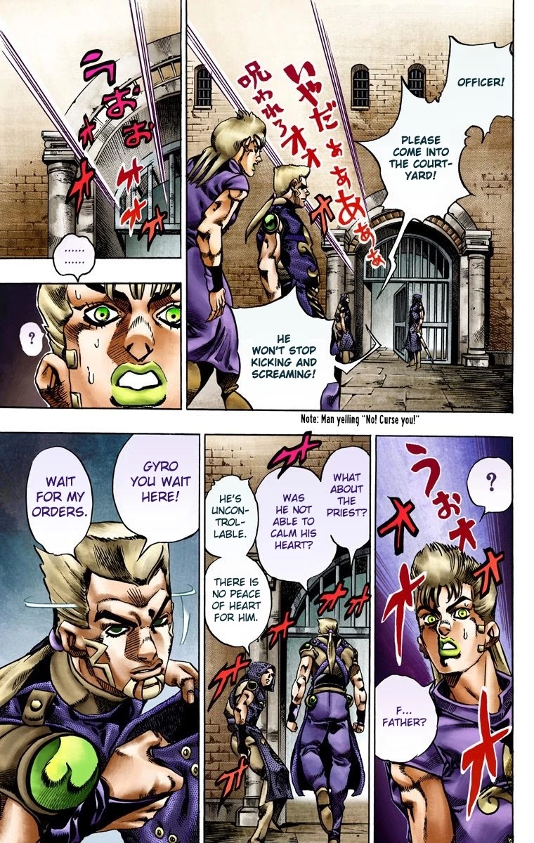 JoJo's Bizarre Adventure Part 7 - Steel Ball Run (Official Colored) chapter 20 page 23