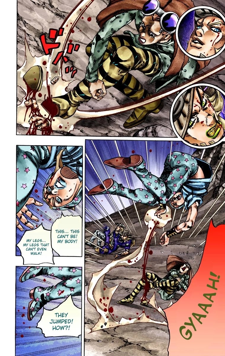 JoJo's Bizarre Adventure Part 7 - Steel Ball Run (Official Colored) chapter 20 page 6