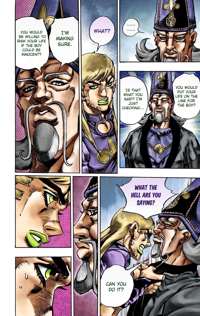 JoJo's Bizarre Adventure Part 7 - Steel Ball Run (Official Colored) chapter 21 page 13