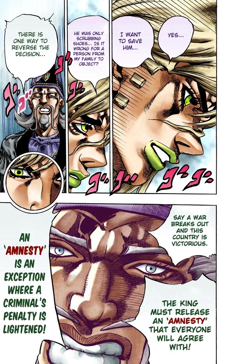 JoJo's Bizarre Adventure Part 7 - Steel Ball Run (Official Colored) chapter 21 page 14