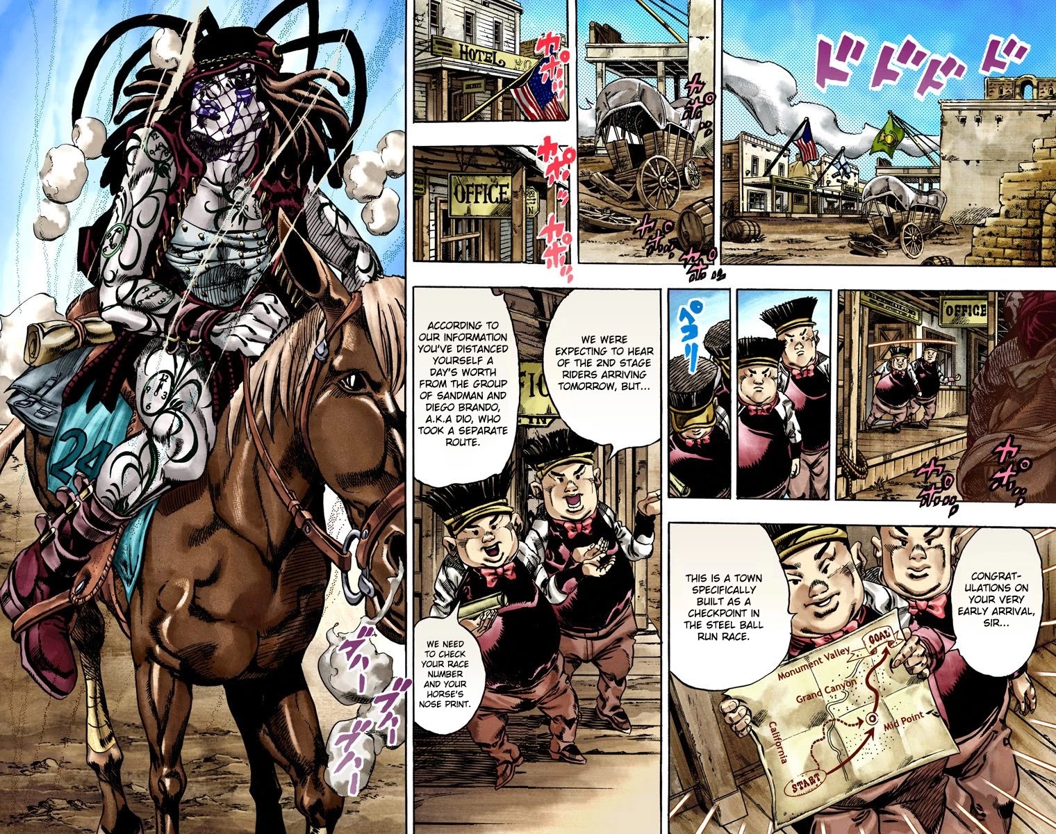 JoJo's Bizarre Adventure Part 7 - Steel Ball Run (Official Colored) chapter 21 page 19