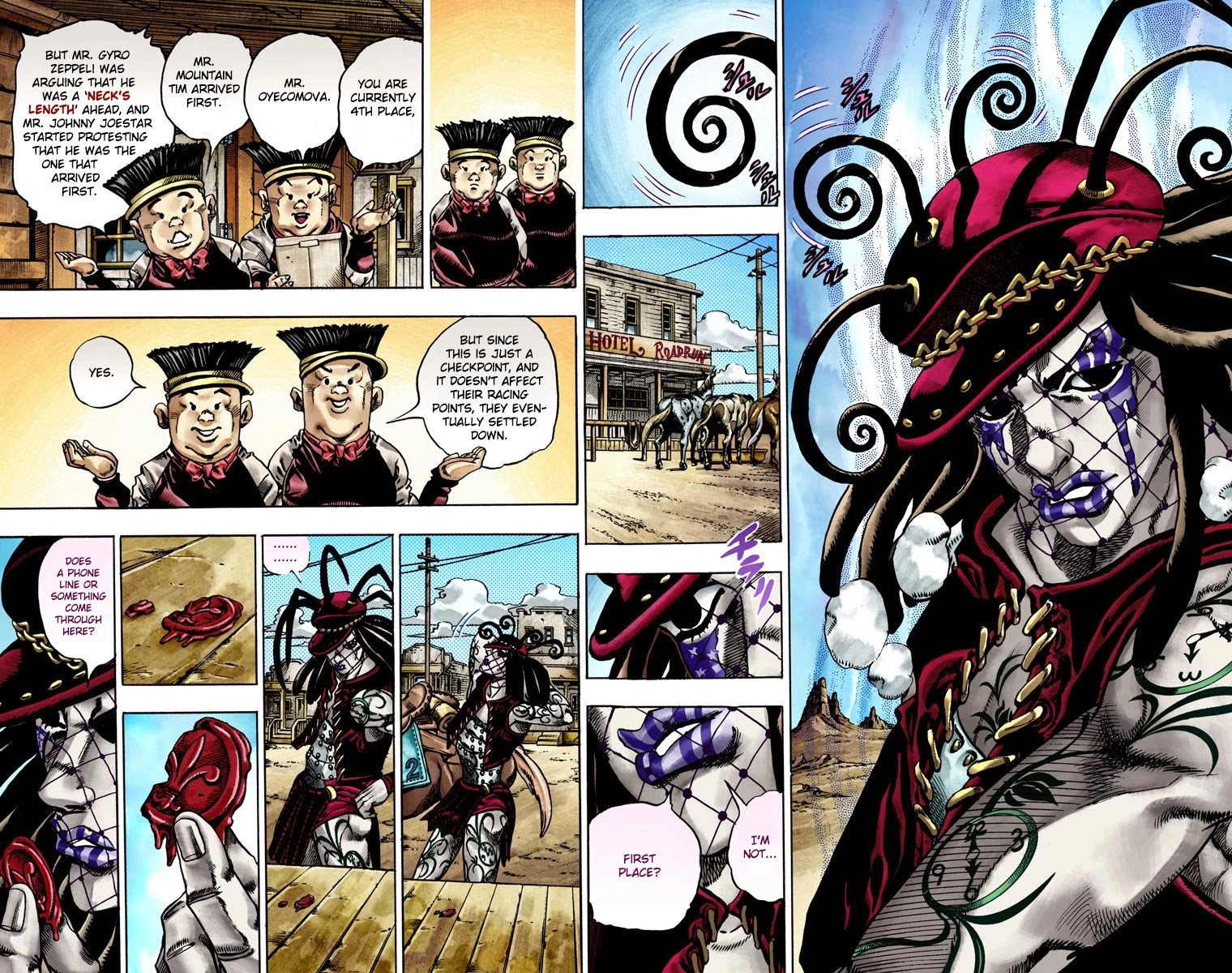 JoJo's Bizarre Adventure Part 7 - Steel Ball Run (Official Colored) chapter 21 page 20
