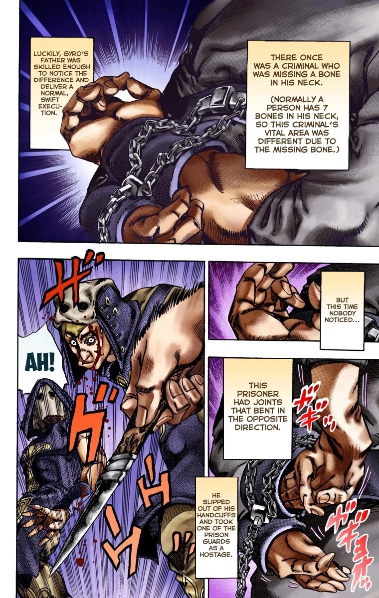 JoJo's Bizarre Adventure Part 7 - Steel Ball Run (Official Colored) chapter 21 page 3