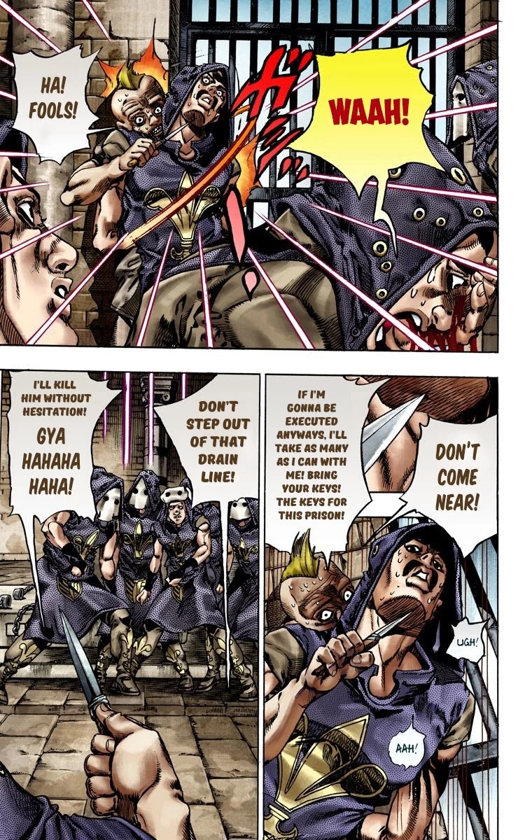 JoJo's Bizarre Adventure Part 7 - Steel Ball Run (Official Colored) chapter 21 page 4