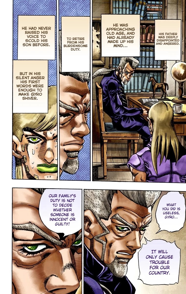 JoJo's Bizarre Adventure Part 7 - Steel Ball Run (Official Colored) chapter 21 page 9