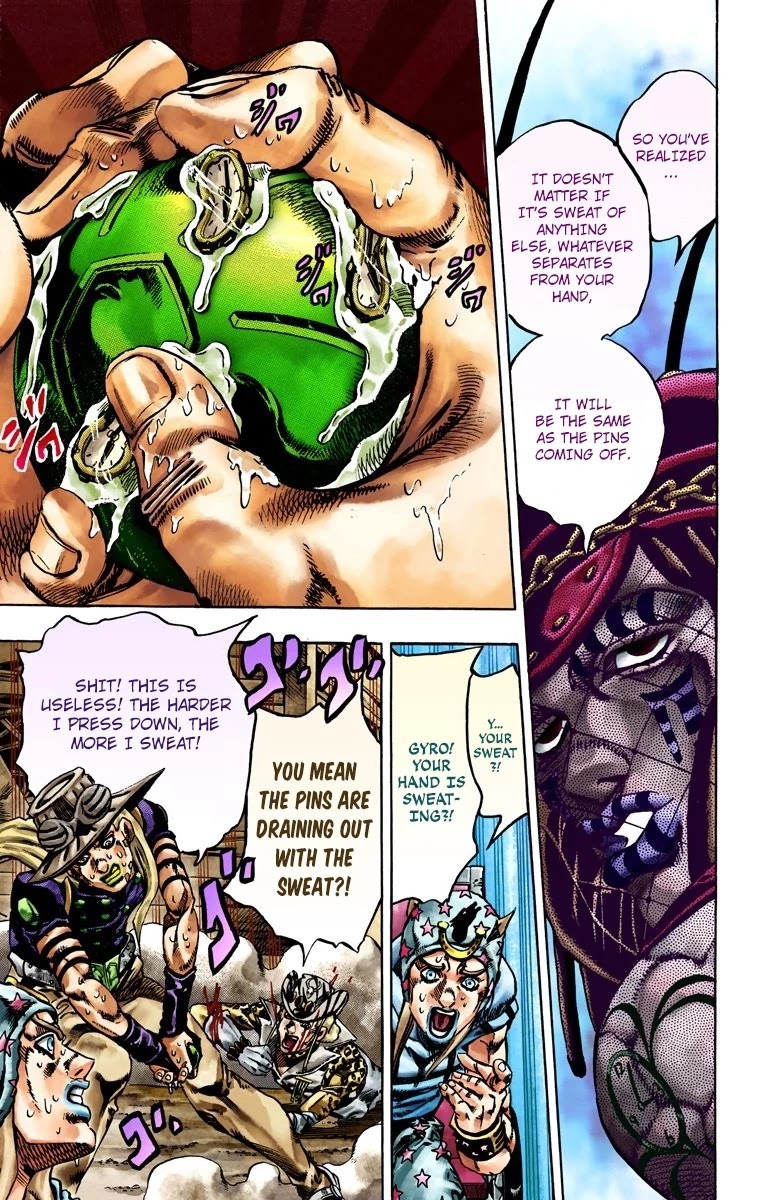 JoJo's Bizarre Adventure Part 7 - Steel Ball Run (Official Colored) chapter 22 page 29